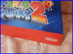 RARE x2 Super Mario Galaxy Set + 3D World Store Display Standee Nintendo Switch