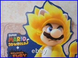 RARE x2 Super Mario Galaxy Set + 3D World Store Display Standee Nintendo Switch
