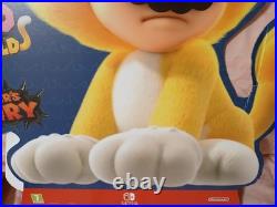 RARE x2 Super Mario Galaxy Set + 3D World Store Display Standee Nintendo Switch