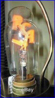 RCA Neon dealer advertising bulb Circa 1937! Very rare