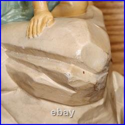 READ! Rare Vintage White Rock Psyche Fairy Store Display Plaster Beverage Soda READ! Rare Vintage White Rock Psyche Fairy Store Display Plaster Beverage Soda