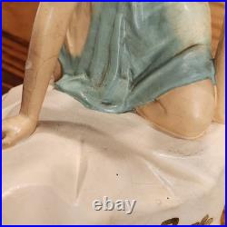READ! Rare Vintage White Rock Psyche Fairy Store Display Plaster Beverage Soda