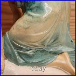 READ! Rare Vintage White Rock Psyche Fairy Store Display Plaster Beverage Soda READ! Rare Vintage White Rock Psyche Fairy Store Display Plaster Beverage Soda