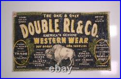 RRL Double RL Ralph Lauren Japan Floor Mat Rug Rare Store Display 32 x 20