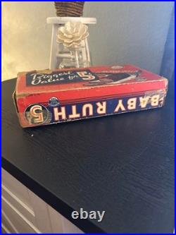 Rare 1930's Vintage Curtiss Baby Ruth 5 cent candy bar store display box