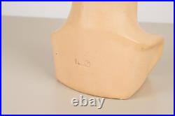 Rare 1930s Art Deco Woman Gesso Head Mannequin Department Store Display
