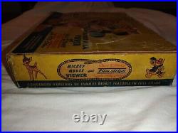 Rare 1940's Craftsmens Guild Walt Disney Film Strips Store Display Box Full