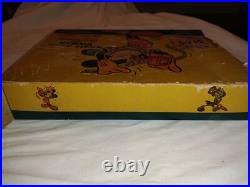 Rare 1940's Craftsmens Guild Walt Disney Film Strips Store Display Box Full