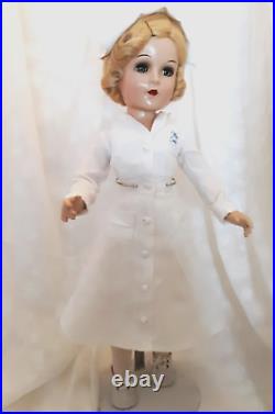 Rare 1945 21-inch Composition Miss Curity Doll / Store Display Exceptional