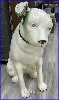 Rare 1950's Rca Nipper Dog 36 Store Display Showroom Blow Mold Sign