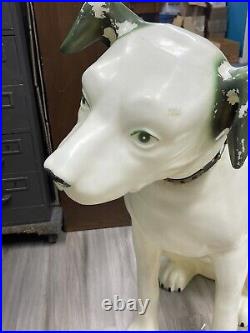 Rare 1950's Rca Nipper Dog 36 Store Display Showroom Blow Mold Sign