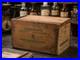 Rare 1959 Hercules Powder Co Naval Stores Resin Sample Wood Crate Hattiesburg