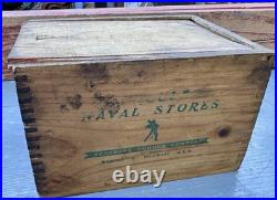 Rare 1959 Hercules Powder Co Naval Stores Resin Sample Wood Crate Hattiesburg