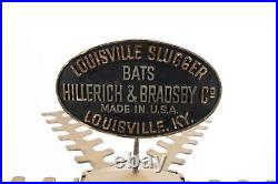 Rare 1960's Hillerich Bradsby Louisville Slugger Original Bat Rack Store Display