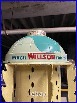Rare 1960's Wilson World Globe Sunglasses Store Display Rack Vintage Clothing