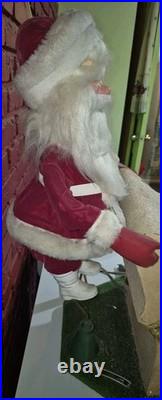 Rare 1963 Harold Gale Santa Claus T Chest Christmas Store Display Mechanical 27