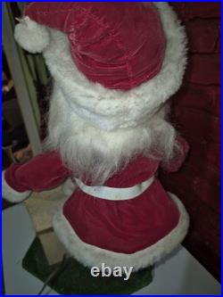 Rare 1963 Harold Gale Santa Claus T Chest Christmas Store Display Mechanical 27