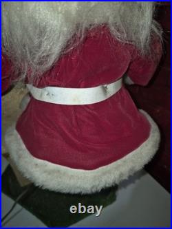 Rare 1963 Harold Gale Santa Claus T Chest Christmas Store Display Mechanical 27