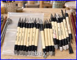 Rare 1970's Ohio Africana Bisque Colors Art Brush Store Display Cabinet 175 Pcs Rare 1970's Ohio Africana Bisque Colors Art Brush Store Display Cabinet 175 Pcs