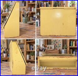 Rare 1970's Ohio Africana Bisque Colors Art Brush Store Display Cabinet 175 Pcs