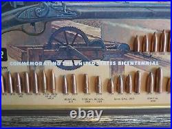 Rare 1976 Speer Ammunition Store Display Bullet Chart United States Bicentennial