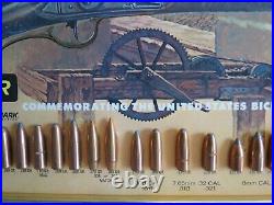 Rare 1976 Speer Ammunition Store Display Bullet Chart United States Bicentennial