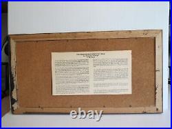 Rare 1976 Speer Ammunition Store Display Bullet Chart United States Bicentennial