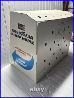 Rare 1977 Revell Good Year Blimp Store Display Illuminated Rotating