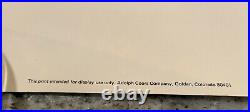 Rare 1979 Coors Beer Cowboy Store Display Print Gordon Snidow Print Poster