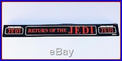 Rare! 1983 Vintage Kenner Star Wars Rotj Action Figure Store Shelf Display