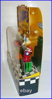 Rare 1990 Mcdonalds Super Mario Bros. 3 Happy Meal Store Toy Display 16.5h Exc