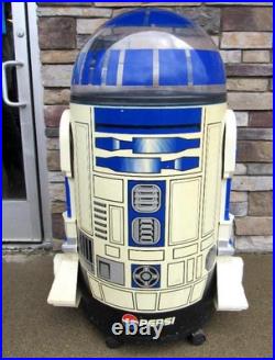 Rare 1996 Star Wars / Pepsi R2-D2 50 Store Display Insulated Floor Cooler