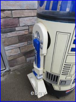 Rare 1996 Star Wars / Pepsi R2-D2 50 Store Display Insulated Floor Cooler
