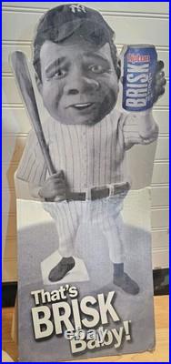 Rare 1997 Lipton Brisk Babe Ruth Yankees Cardboard Standee Store Display That's