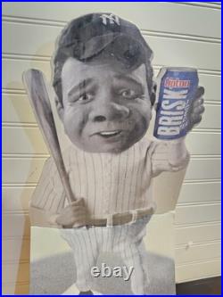 Rare 1997 Lipton Brisk Babe Ruth Yankees Cardboard Standee Store Display That's