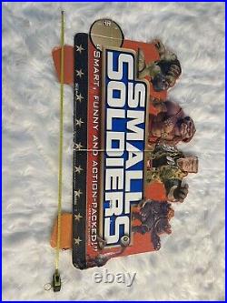 Rare 1998 Small Soldiers Cardboard Movie Display Original Standee Store Promo