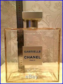 Rare 2 Liters Factice Chanel Gabrielle Edp Plastic Store Display (no Perfume)