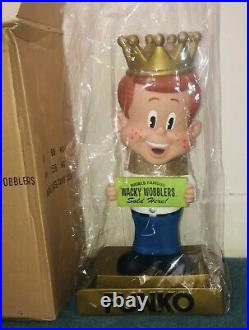 Rare 2002 Vintage Freddy Funko Wacky Wobbler 20 Store Display Bobblehead Nib