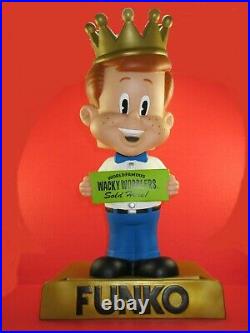 Rare 2002 Vintage Freddy Funko Wacky Wobbler Store Display Bobblehead Excellent