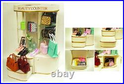 Rare 2005 Re-Ment Department Store Beauty Counter Display Cabinet
