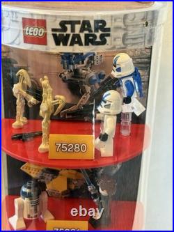 Rare 2020 LEGO Star Wars Store Display Minifigures 75291, 75286, 75281, 75280 Rare 2020 LEGO Star Wars Store Display Minifigures 75291, 75286, 75281, 75280