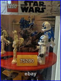 Rare 2020 LEGO Star Wars Store Display Minifigures 75291, 75286, 75281, 75280