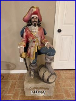 Rare 4ft Captain Morgan Statue Store/ Bar Advertising Display