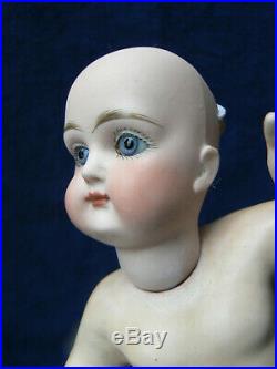 Rare 9 Kestner Bisque Angel Doll Closed Mouth Antique Store Display Christmas