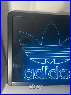 Rare Adidas Light Up Store Advertising Display Sign