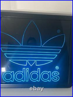 Rare Adidas Light Up Store Advertising Display Sign