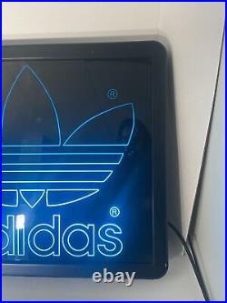 Rare Adidas Light Up Store Advertising Display Sign