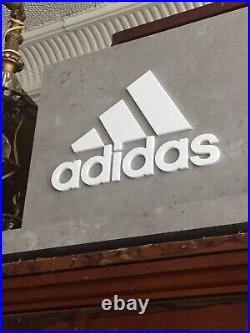 Rare Adidas Store Display Advertising Block Sign