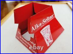 Rare Alka-seltzer Store & Counter Display-dispenser / Very Good Condition