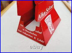 Rare Alka-seltzer Store & Counter Display-dispenser / Very Good Condition